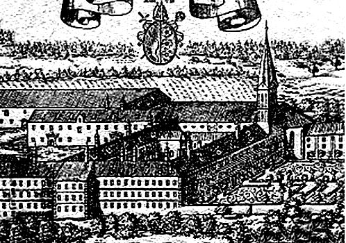 Weihenstephan grabado medieval cervecería más antigua del mundo alemania alemana