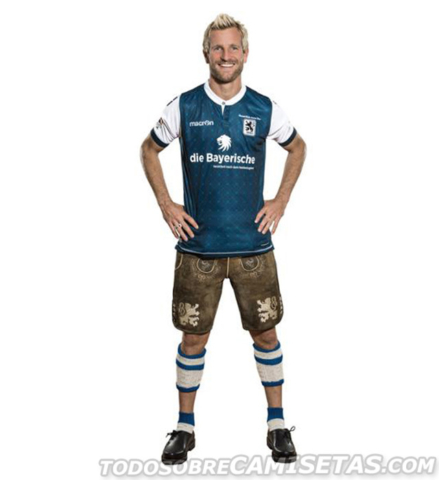 TSV 1860 Múnich Münich Okotberfest kit uniform jersey playera uniforme
