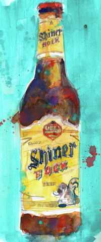 Cerveza cuadro pintura arte acuarela