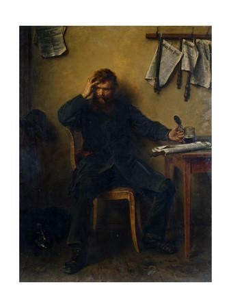 Cheve chela cerveza tristeza melancolía pesar depresión oscuro saudade tarro obra pintura cuadro arte