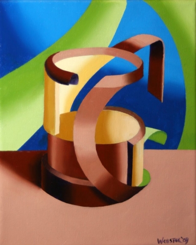 Pintura cuadro obra arte moderno cubismo surreal tarro cheve cerveza chela espuma colores contraste