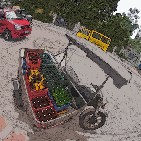 Filtro efectos fotografía cheves transporte filipinas arte