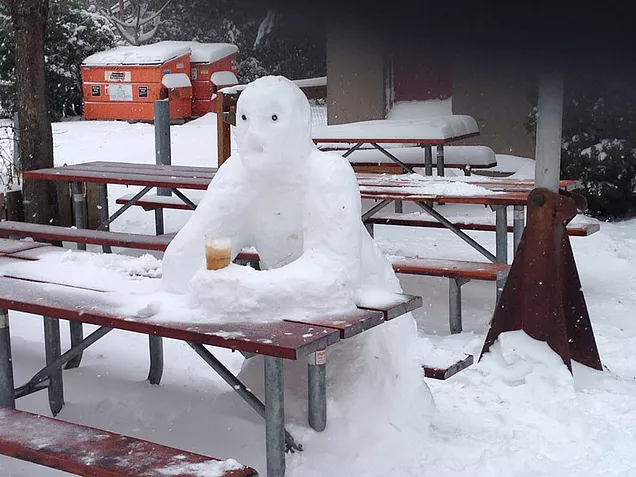 Snowman Beer